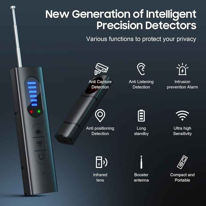 GPS Signal & Hidden Camera Detector – CTR-115