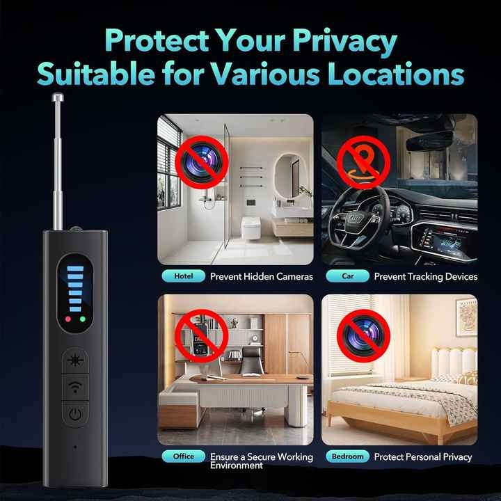 GPS Signal & Hidden Camera Detector – CTR-115