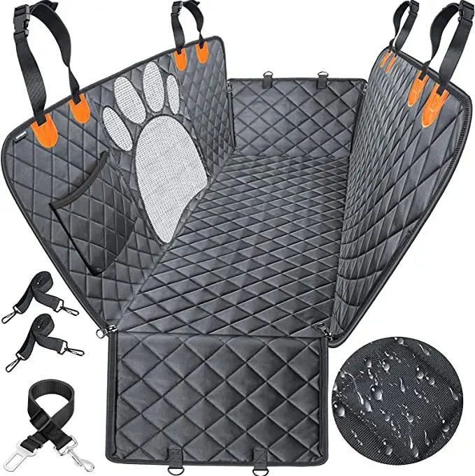 Waterproof Fordable Seat Protector Hammock Pets Dog Car Seat Cover Pet/dog