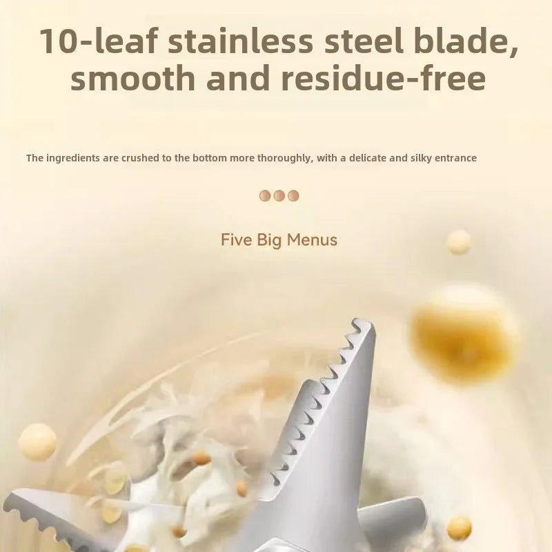 All In One Soy & Nut Milk Machine - No Filter And Smooth Blending