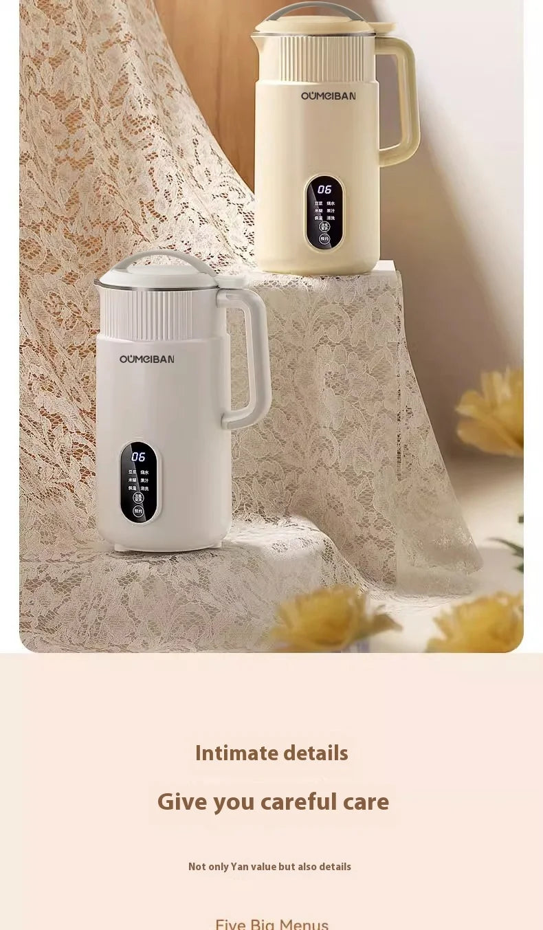 All In One Soy & Nut Milk Machine - No Filter And Smooth Blending